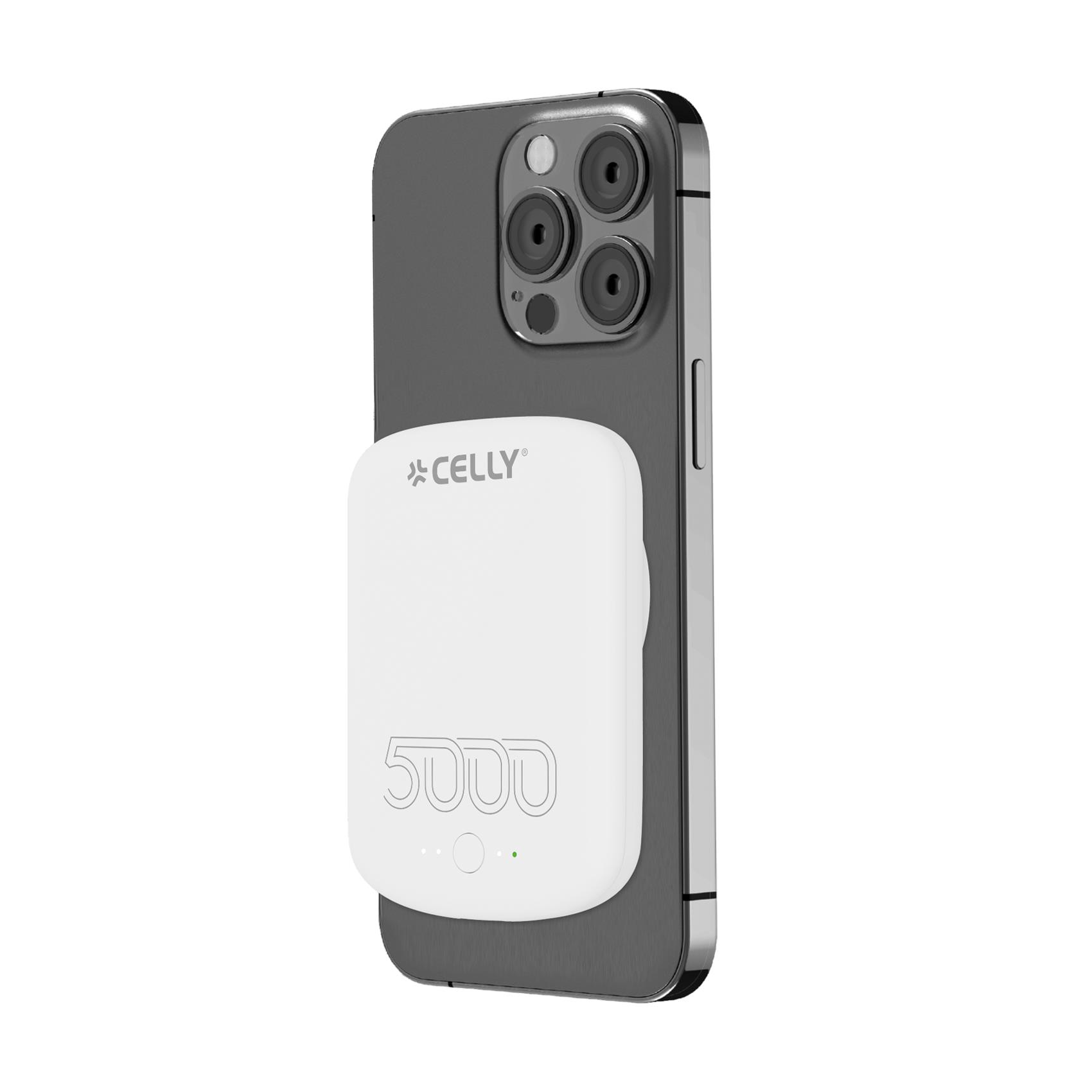 Celly MAGSAFE POWERBANK 5000MAH PRO WH